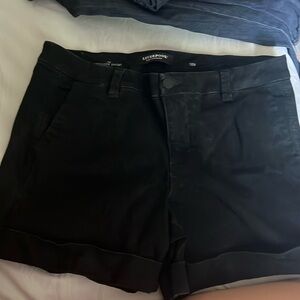 Liverpool last angles black Jean shorts